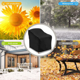 Protective Cover For Stackable Garden Chairs, 70 97 99Cm - thumbnail 2