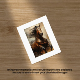 Ak Frames 20X16 White Picture Mounts To Fit 15X10 Aperture Size - Mount Board Only (No Frame Included) - thumbnail 5