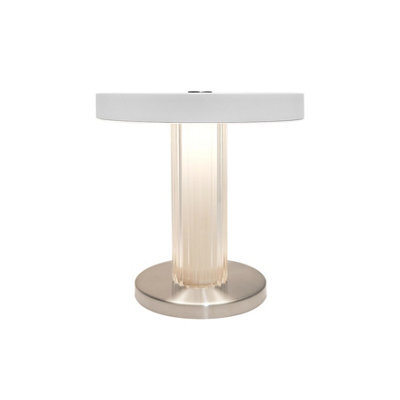 Nordlux Dftp Trezzi Indoor Table Lamp White Metal Intergrated Led 3-Level Dimming, Ip20 - image 1