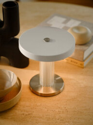 Nordlux Dftp Trezzi Indoor Table Lamp White Metal Intergrated Led 3-Level Dimming, Ip20 - thumbnail 4