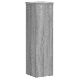 Walplus Plant Stand 2Pcs Grey Sonoma 17X17X60 Cm Engineered Wood - thumbnail 4