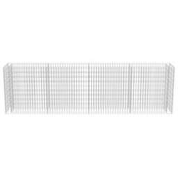 Berkfield Gabion Raised Bed Galvanised Steel 360X50X100 Cm - thumbnail 5
