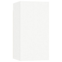 Berkfield 4 Piece Tv Cabinet Set White Engineered Wood - thumbnail 5