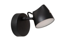 Lucide Milne Wall Light - Led Dim. 2700K - Black - thumbnail 2