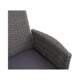 Evre Lisbon Rattan 2 Seater Jack & Jill Loveseat Partner Garden Furniture Patio Terrace Balcony Outdoor Indoor - thumbnail 6