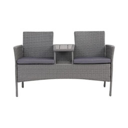 Evre Lisbon Rattan 2 Seater Jack & Jill Loveseat Partner Garden Furniture Patio Terrace Balcony Outdoor Indoor - thumbnail 2