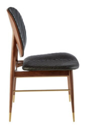 Orsina Upholstered Dining Chair, Durable Dining Chair For Breakfast, Practical Leather Chair For Dining Room - thumbnail 3