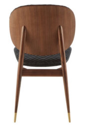 Orsina Upholstered Dining Chair, Durable Dining Chair For Breakfast, Practical Leather Chair For Dining Room - thumbnail 4