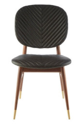 Orsina Upholstered Dining Chair, Durable Dining Chair For Breakfast, Practical Leather Chair For Dining Room - thumbnail 1