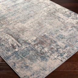 Livabliss Ankara-Abstract Blue Beige Modern Marble Living Dining Bedroom Rug 80 X 220 Cm Easy Care, Non Shedding - thumbnail 6