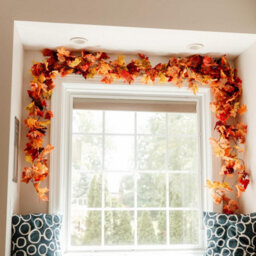 2 Pack Artificial Fall Maple Leaf Garland, 5.9Ft/piece Autumn Hanging Vine, Fall Leaves Thanksgiving Decor - thumbnail 8