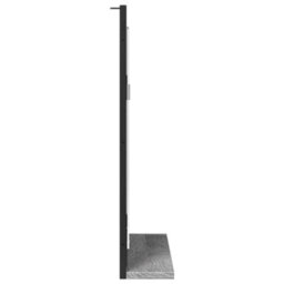 Walplus Bathroom Mirror With Shelf Grey Sonoma 50X12X60 Cm Engineered Wood - thumbnail 5