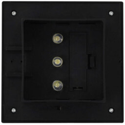 Outdoor Solar Lamps 12 Pcs Led Square 12 Cm Black - thumbnail 8
