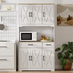 Homcom 175Cm Tall Kitchen Pantry, Kitchen Cabinet W/ Drawers, Shelves, White - thumbnail 7