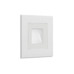 Luminosa Lighting Luminosa Click Outdoor Recessed Wall Lamp White Led 1.4W 3000K Ip65 On-Off