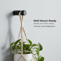 3 Pcs Ceiling Cable Mount Hook For Swag Pendant And Chandelier Lighting Minimalist Cord Keeper For Wall Light, Plants - thumbnail 8