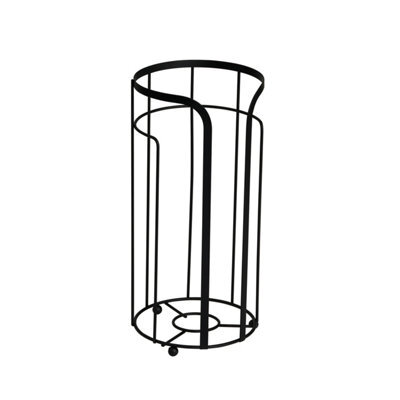 Showerdrape Dante Black Spare Toilet Roll Holder - image 1