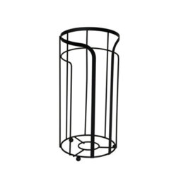 Showerdrape Dante Black Spare Toilet Roll Holder