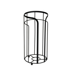 Showerdrape Dante Black Spare Toilet Roll Holder - thumbnail 3