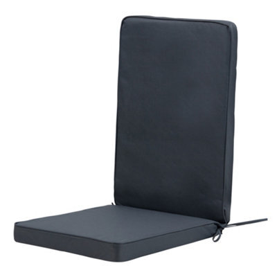 icon Outdoor High Back Seat Cushion Slate Grey - image 1