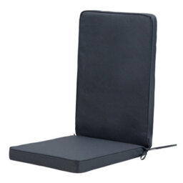 icon Outdoor High Back Seat Cushion Slate Grey