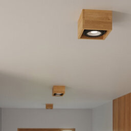 Sollux Lighting Quatro Wood Natural 2 Light Classic Ceiling Light - thumbnail 8