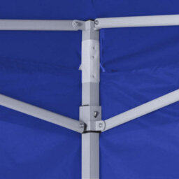Berkfield Professional Folding Party Tent With 4 Sidewalls 2X2 M Steel Blue - thumbnail 5