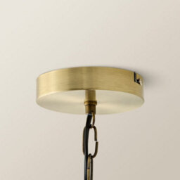 Valuelights Argyll Antique Brass 5 Way Crystal Jewel Chandelier Ceiling Light Fitting - thumbnail 5