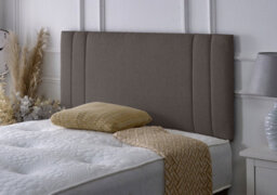 Slumbre Rio 2 Chenille Headboard - 2Ft6 Small Single - Charcoal Chenille