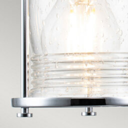Luminosa Lighting Luminosa Kichler Ashland Bay Wall Lamp Polished Chrome, Ip44 - thumbnail 3