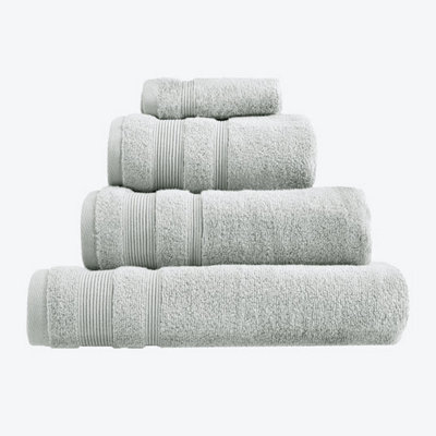 Allure Bath Fashions Luxury Zero Twist Egyptian Cotton Hand Towel - Dove Grey - image 1