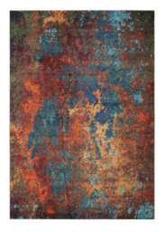 Abstract Rug, 6mm Thick Stain-Resistant Graphics Rug, Modern Rug For Bedroom, Living Room, & Dining Room-61Cm X 183Cm (Runner) - thumbnail 1