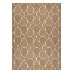 RugsX Flat 49379265 Sisal Carpet Drops - Natural Beige Straw Color, String 80X150 Cm - thumbnail 2
