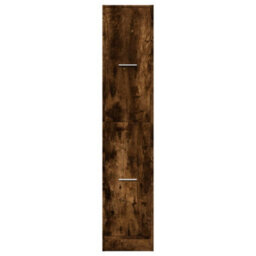 Walplus Apothecary Cabinet Smoked Oak 30X41X144.5 Cm Engineered Wood - thumbnail 5