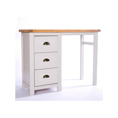 Cabinet Bits Argenta 3 Drawer Desk - Dressing Table Brass Cup Handle - image 1