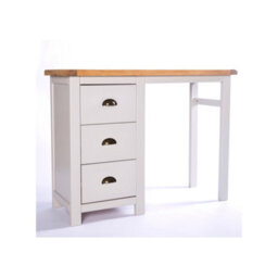 Cabinet Bits Argenta 3 Drawer Desk - Dressing Table Brass Cup Handle