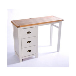 Cabinet Bits Argenta 3 Drawer Desk - Dressing Table Brass Cup Handle - thumbnail 2