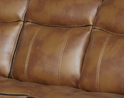 SC FURNITURE LIMITED Tan Brown Leather Gel Reclining 3 Seater + 2 Seater Reclining Sofas - Clifton - thumbnail 4