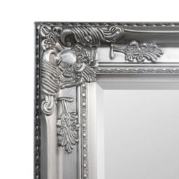 Julian Bowen Palais Pewter Lean-To Mirror, Wood Frame, Rectangular, Full Length, Freestanding, 170 X 70 X 6Cm - thumbnail 5