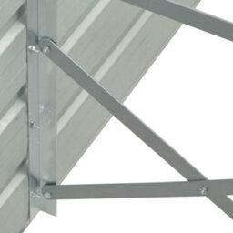 Berkfield Garden Raised Bed Galvanised Steel 480X80X77 Cm Anthracite - thumbnail 5