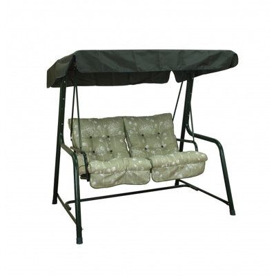 Glendale Garden & Leisure Replacement Cushion Only Pendulum 3 Seater Steel - Renaissance Sage
