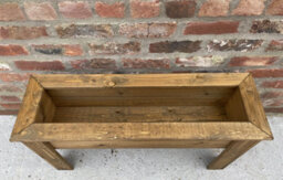 Ruddings Wood Raised Rectangular Planter Wooden Garden Flowers Vegetables Container (W) 92Cm (H) 52Cm - thumbnail 4