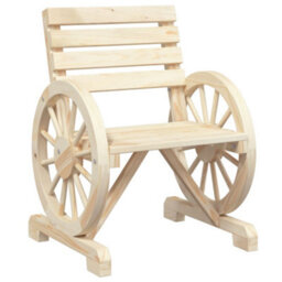Berkfield Garden Chair 58X58X78.5 Cm Solid Wood Fir - thumbnail 2