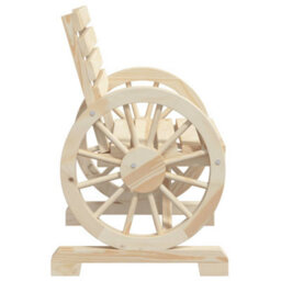 Berkfield Garden Chair 58X58X78.5 Cm Solid Wood Fir - thumbnail 5