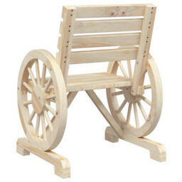 Berkfield Garden Chair 58X58X78.5 Cm Solid Wood Fir - thumbnail 6
