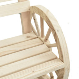 Berkfield Garden Chair 58X58X78.5 Cm Solid Wood Fir - thumbnail 7