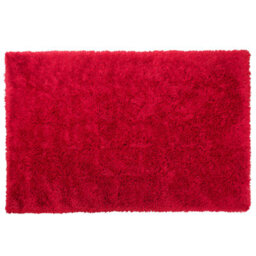 Beliani Shaggygy Rug Cide Red 160 X 230 Cm - thumbnail 1