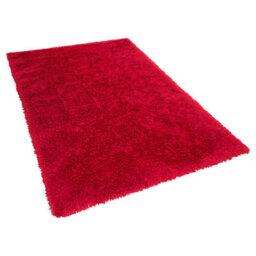 Beliani Shaggygy Rug Cide Red 160 X 230 Cm - thumbnail 4