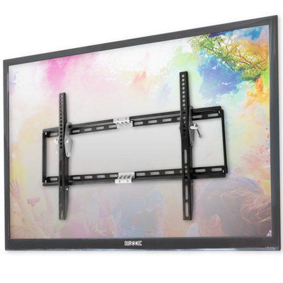 "Duronic Tvb777 Tilt Adjustable Tv Bracket, Wall Mount With Vesa 600X400 For Flat Screen Television 33-60""" - image 1