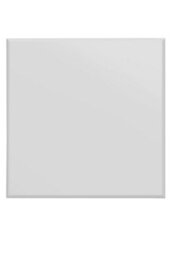 "Mirroroutlet Moderni - All Glass Modern Bevelled Square Wall Mirror 39"" X 39"" (100X100Cm)" - thumbnail 3